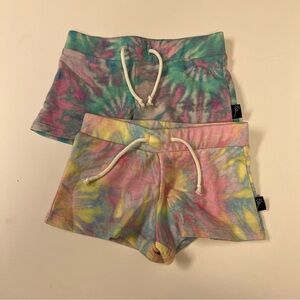 NWT Pixie Lane Tie Dye Shorts 12/18 Months